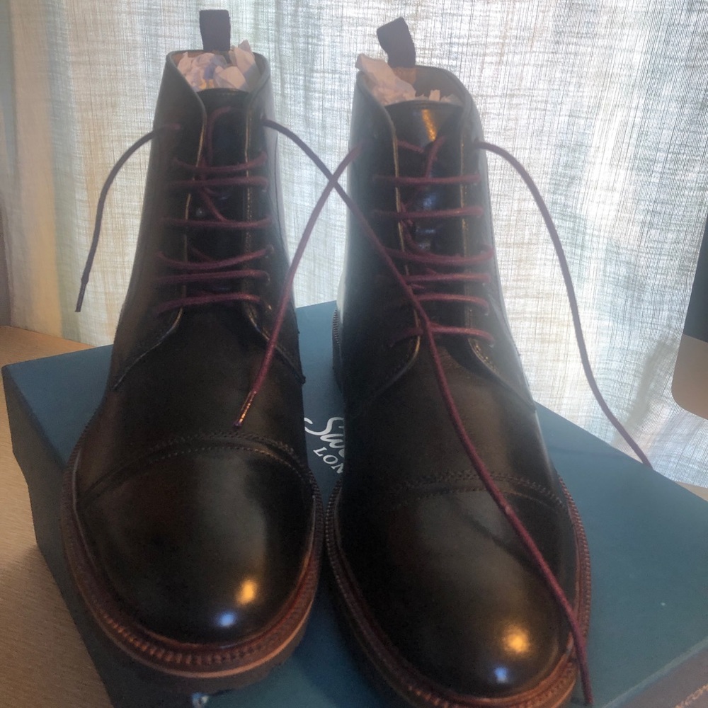 Men’s boots by Sweeney London, never worn